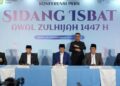 1 Zulhijjah 1447 H Jatuh pada 18 Mei 2026, Iduladha 27 Mei