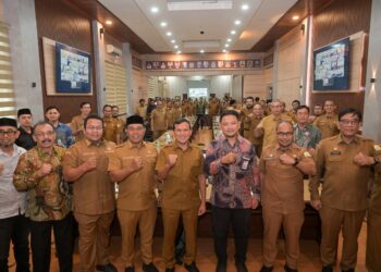 Wagub Aceh Fadhlullah Buka Rakor Pencegahan Korupsi Bersama KPK RI