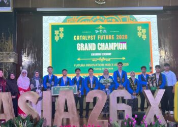 Kalahkan Kampus Ternama, Mahasiswa UIN Ar-Raniry Juara Umum Kompetisi Inovasi Nasional di Padang