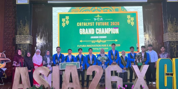 Kalahkan Kampus Ternama, Mahasiswa UIN Ar-Raniry Juara Umum Kompetisi Inovasi Nasional di Padang