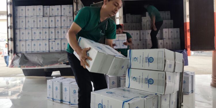 Air Zamzam Jemaah Haji Mulai Tiba di Embarkasi Banda Aceh
