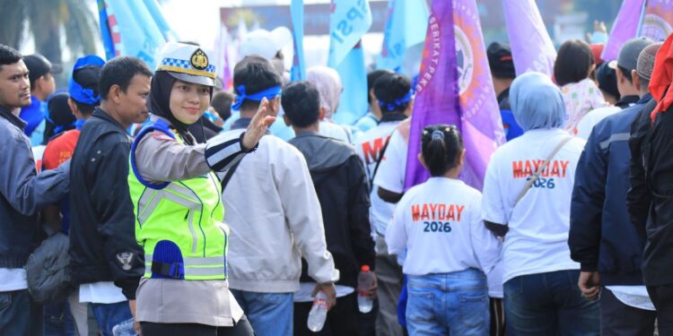 Polri Apresiasi Massa Buruh Sampaikan Aspirasi Tertib pada Peringatan May Day