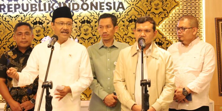 Wagub Aceh Temui Mensos, Usulkan Tambahan PBI JK untuk 331 Ribu Warga