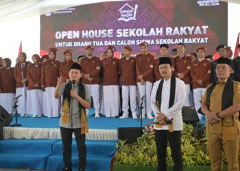 Wagub Fadhlullah Bersama Menteri Sosial Hadiri Open House Sekolah Rakyat di Aceh Besar
