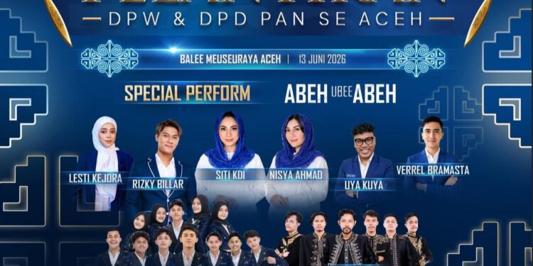 Deretan Artis Ibu Kota Bakal Meriahkan Pelantikan DPW PAN Aceh