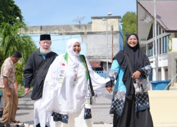 Kembali dari Tanah Suci, Jamaah Haji Sabang Disambut Penuh Syukur