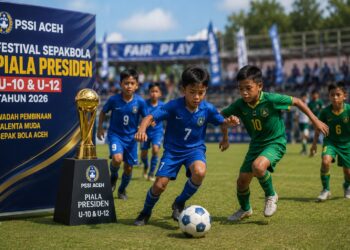 Berburu Talenta Muda, PSSI Aceh Gelar Festival Piala Presiden U-10 dan U-12