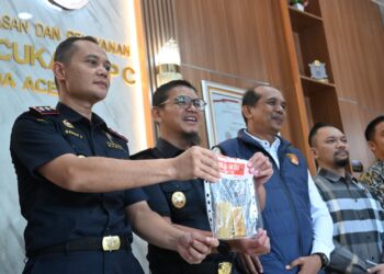 Bea Cukai Aceh Gagalkan Dugaan Penyelundupan 2,9 Kg Emas ke Malaysia
