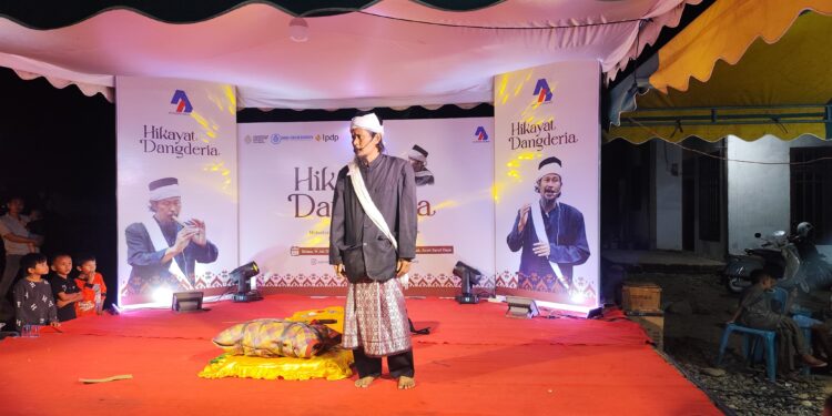 Hikayat Dangderia Kembali Dipentaskan di Abdya, Upaya Menghidupkan Sastra Lisan Aceh