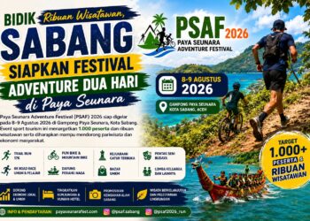 PSAF 2026 Siap Digelar, Paya Seunara Tawarkan Pesona Alam Pegunungan Sabang