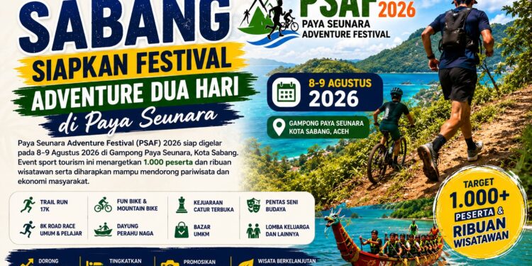 PSAF 2026 Siap Digelar, Paya Seunara Tawarkan Pesona Alam Pegunungan Sabang