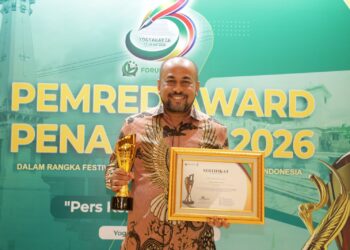 Dirut Bank Aceh Raih Pemred Award 2026 atas Komitmen Keterbukaan Informasi