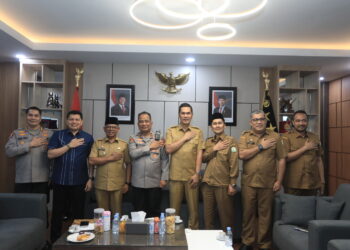 Sekda Nasir Silaturahmi dengan Kapolda Aceh