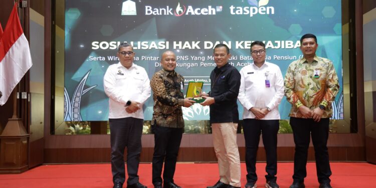 Bank Aceh dan Taspen Bekali ASN Jelang Pensiun Lewat Sosialisasi dan Wirausaha Pintar