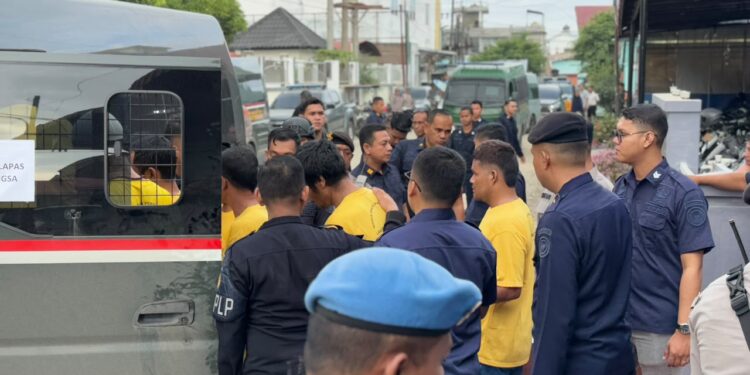 459 Warga Binaan Resmi Dipindahkan ke Gedung Baru Lapas Lhokseumawe