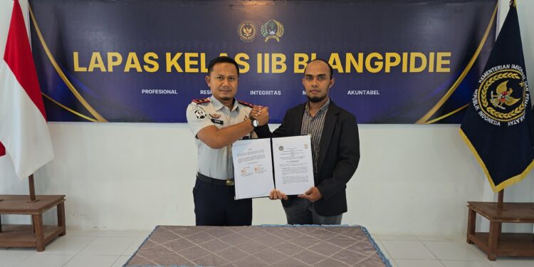 Lapas Blangpidie Gandeng LBH Jendela Keadilan Aceh Perkuat Layanan Bantuan Hukum