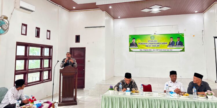 Kemenag Aceh Besar Perkuat Ketahanan Keluarga, Piloting Pusaka Sakinah di Ingin Jaya