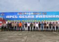 Kapolda Aceh dan Kasdam IM Pimpin Apel Gabungan, Siaga Karhutla dan Pengamanan HDA ke-21