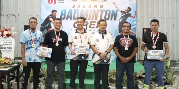 Dari Lapangan ke Ruang Kreatif, Wakil Wali Kota Sabang Apresiasi Turnamen Badminton dan Cafe Merah Putih