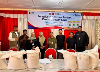 Penyaluran Banpang Aceh Capai 186,93 Ton, BULOG Perkuat Distribusi ke Daerah