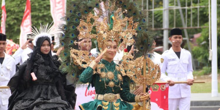 Karnaval HUT ke-81 RI di Sabang Meriah, 49 Sekolah Tampilkan Kreativitas dan Semangat Kemerdekaan