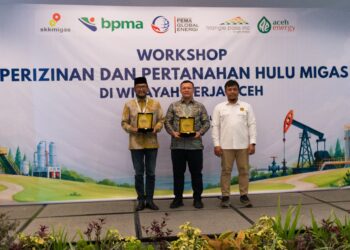 BPMA, SKK Migas dan KKKS WK Aceh Gelar Workshop Perizinan dan Pertanahan Hulu Migas