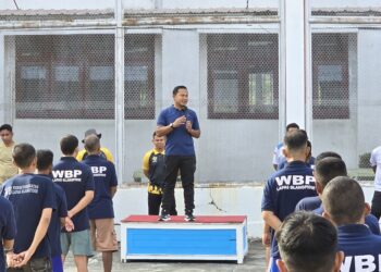Olahraga Bersama, Kalapas Blangpidie Tampung Curhatan Warga Binaan
