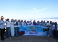 Saat Kak Ana Nikmati Panorama Negeri Atas Awan di Kilonam Geumpang Pidie
