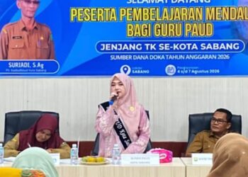 Buka Pelatihan Guru TK, Bunda PAUD Sabang Tekankan Pentingnya Deep Learning
