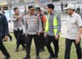 Kapolda Aceh Dampingi Wapres Gibran Tinjau Infrastruktur Pascabencana di Desa Kendawi