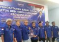 Nurdiansyah Alasta Resmi Daftar Calon Ketua Demokrat Aceh, Berkas Diterima SC Musda