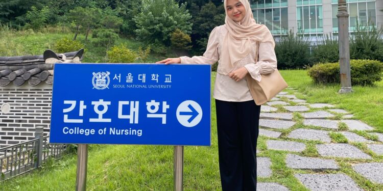 Dari Banda Aceh ke Korea Selatan, Cut Aura Tempuh Magister Keperawatan di SNU