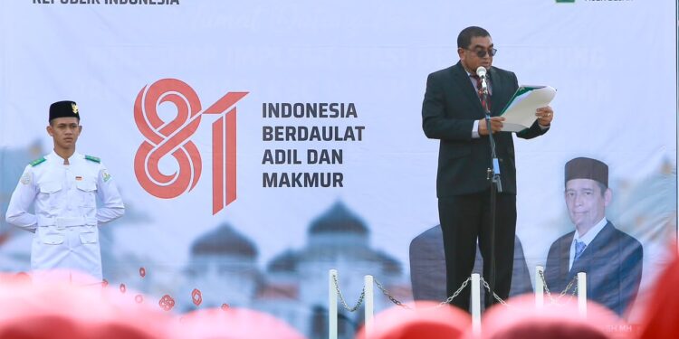 HUT Ke-81 RI, Kepala Kemenag Aceh Besar: Jangan Sampai Kemajuan Teknologi Bikin Manusia Hilang Hati Nurani