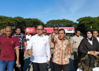 Wagub Aceh Bersama Wamendagri Tinjau Blang Padang, Dorong Kepastian Status Lahan