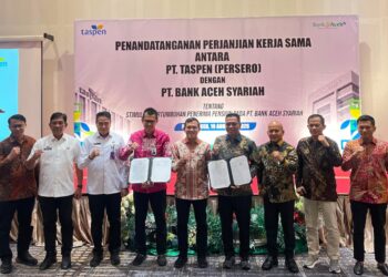 Bank Aceh-TASPEN Perkuat Kerja Sama Pengelolaan Dana Pensiun