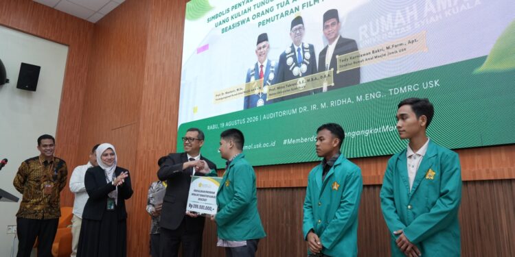Rumah Amal USK Salurkan Beasiswa Rp567 Juta