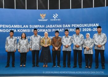 Arman Fauzi Dilantik Jadi Anggota KIP RI Periode 2026-2030
