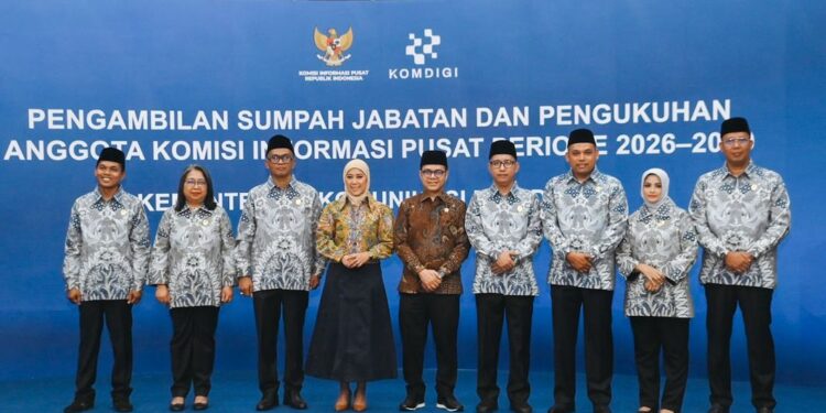Arman Fauzi Dilantik Jadi Anggota KIP RI Periode 2026-2030