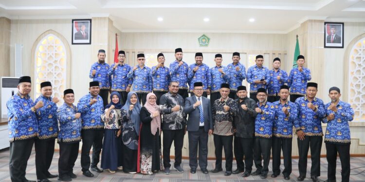 19 Kepala KUA Aceh Besar Dilantik, Yahwa: Tak Hanya Catat Nikah, Perkuat Layanan Keagamaan