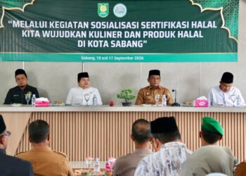 Sertifikasi Halal Bukan Sekadar Label, Jadi Nilai Tambah Produk Lokal Sabang