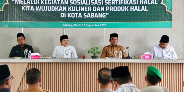 Sertifikasi Halal Bukan Sekadar Label, Jadi Nilai Tambah Produk Lokal Sabang