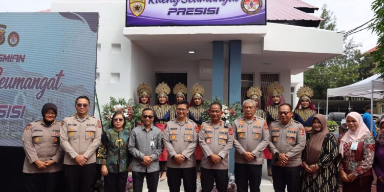 Kapolda Aceh Resmikan Gedung Rueng Seumangat Presisi