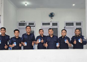 Komitmen Bersih dari Narkoba, Lapas Blangpidie Tes Urine 23 Warga Binaan dan 7 Petugas