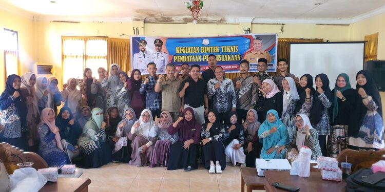 150 Pengelola Perpustakaan Aceh Timur Dibekali Bimtek Pendataan hingga NPP