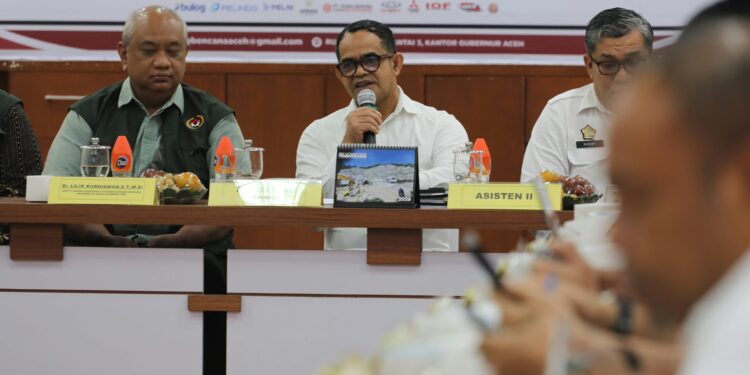 Plt Sekda Aceh Minta Rehab-Rekon Pascabencana Terus Dipacu