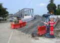 Jembatan Teupin Mane Mulai Dibuka Fungsional, Truk Berat Belum Diizinkan Melintas