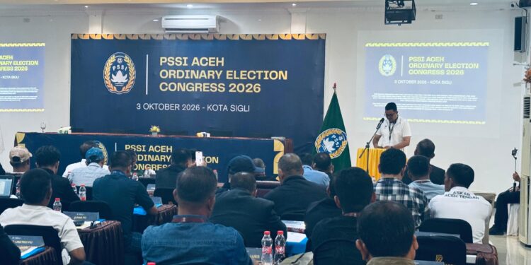 Pemerintah Aceh Buka Kongres PSSI, Tekankan Persatuan dan Sportivitas