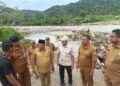 Tinjau Daerah Irigasi Seunong, Wagub Dek Fadh Dorong Perbaikan Segera