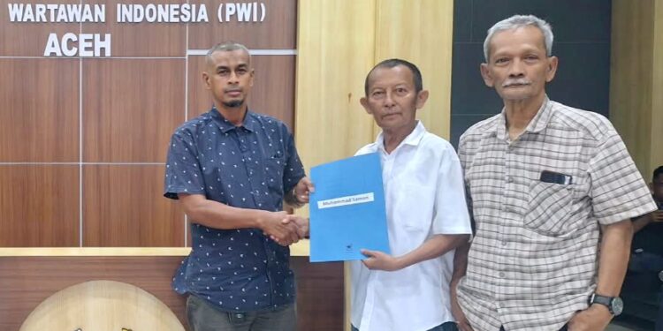 Muhammad Saman Daftar Bakal Calon Ketua PWI Aceh 2026-2031