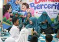 Lewat Bunda Bercerita, Nuri Farisal Tumbuhkan Minat Baca Anak Sabang